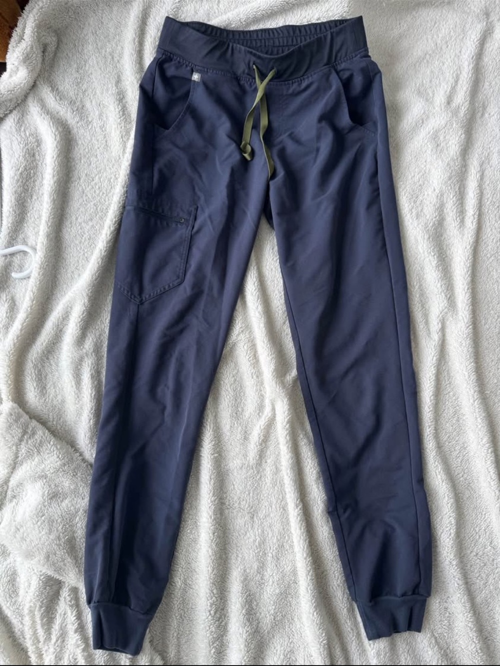 FIGS Quiet Navy Zamora Tall Joggers size S